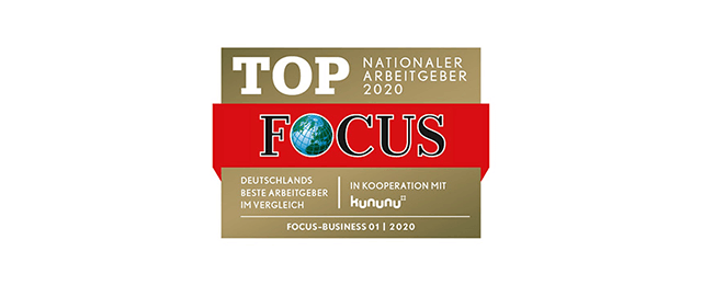 Top Arbeitgeber 2021, FOCUS-BUSINESS